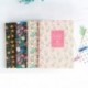 TONVER - Cuaderno pequeño de personalidad floral fresca, organizador de diario, cuaderno de anillas, cuaderno de notas para e