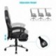 Silla Gaming, IntimaTe WM Heart Silla Ergonómica para Gamers, Computadora Silla de Oficina con Reposapiés Plegable, Reposabra