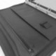 Carpeta de anillas ejecutivas con cremallera, tarjetero y recambio A4 – negro – grapas marca