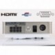 Video Proyector 5000 lúmenes proyectores Full HD 1080p Proyector 10000:1 Cine en Casa Proyector HDMI USB TV LED proyectores V