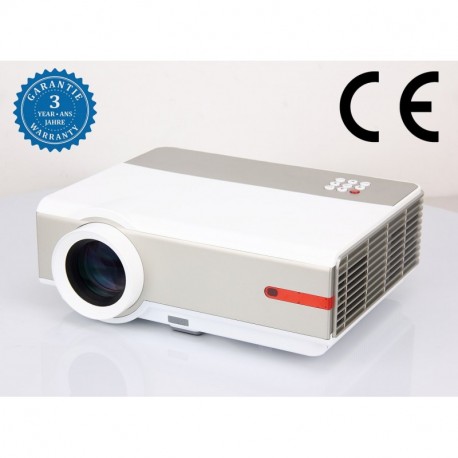 Video Proyector 5000 lúmenes proyectores Full HD 1080p Proyector 10000:1 Cine en Casa Proyector HDMI USB TV LED proyectores V