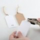FOGAWA 3pcs Perforadora papel hecha a mano del agujero del metal de para el pequeño trabajo del papel, 1 agujero, 8 páginas p