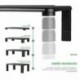 SIMBR Soporte para Monitor y Ordenador Portátil Elevador de Pantalla con 4 Elevaciones Ajustables, 28×40cm