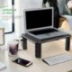 SIMBR Soporte para Monitor y Ordenador Portátil Elevador de Pantalla con 4 Elevaciones Ajustables, 28×40cm