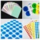 Pegatina Redonda Colores 10mm Etiquetas Adhesivas Circulares Removibles 15 Colores 45 Hojas 8640 Puntos para Organizador de C