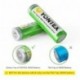 YONTEX 18650 Batería Recargable 3600mAh 3.7V Pilas 18650 Litio Cargador con puerto USB para linternas, cámara, etc. [2 x 1865