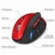 KINGTOP Ratón Vertical Ergonómico Recargable Modo Dual con Cable e Inalámbrico para PC Ordenador Portátil - 4800 dpi, 5 Boton