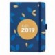 Busy B - Agenda 2019 con listas arrancables, diseño Pretty, color dorado