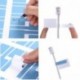 Gydandir 24 hojas de etiquetas autoadhesivas resistentes al agua para cables, etiquetas adhesivas para etiquetas, etiquetas d