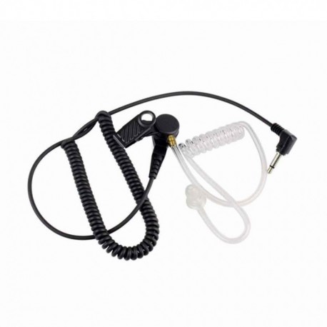 F-BLUE Tubo DE 3,5 Mm Auricular AcúStico Flexible Mono para Walkie Talkie Headset
