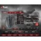 Trust GXT 4155 Hyve - Ratón Gaming con Peso Ajustable, Memoria integrada para perfiles programables, 11 Botones, Gris