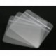 Tarjeta Identificativa,Paquete de 50 Tarjetero Transparentes Impermeable Etiqueta De Identificación Horizontales de Plástico 