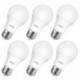 LVWIT Bombillas LED A60, Casquillo E27, 8.5W equivalente a 60W, 6500K Luz Blanca Fría, 806 lm, Bajo consumo, No regulable - P