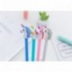 JUNGEN Bolígrafo de Tinta de Gel Lindo Unicornio Estilo Pluma de Gel Oficina y Papeleria Artículos, 0.5mm Tinta Negro 4 pcs