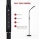 Lámpara de Pie TaoTronics LED Regulable con Función de Memoria, Temporizador, Control Táctil, Cuello de Cisne Flexible, Luz d