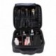 Windyeu Negro Mochila de Maquillaje Maletín Profesional Bolsa Impermeable Caso Portátil para Hombres y Mujeres Organizador de