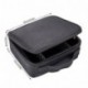Windyeu Negro Mochila de Maquillaje Maletín Profesional Bolsa Impermeable Caso Portátil para Hombres y Mujeres Organizador de