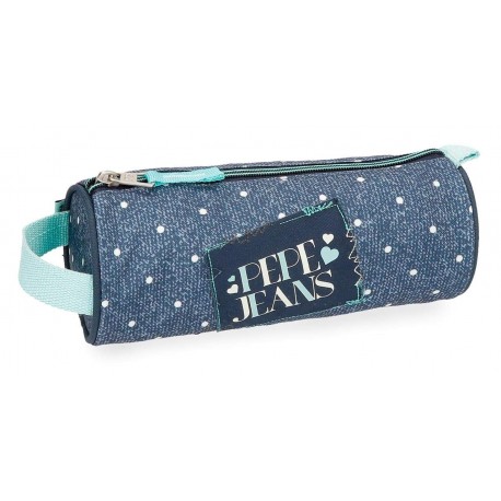 Pepe Jeans Olaia Neceser de Viaje, 23 cm, 1.86 litros, Azul