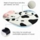 Onlyct Alfombrilla De Ratón, Mousepad Muñeca Apoyo Reposamuñecas de Gel Alfombrilla Ergonómico Cojín para Ratón Óptica, Vaca