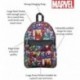 Mochila Marvel Avengers Capitán América Thor Hulk Iron Man para Niños Maleta Escolar Saqueo Viaje