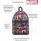 Mochila Marvel Avengers Capitán América Thor Hulk Iron Man para Niños Maleta Escolar Saqueo Viaje