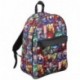 Mochila Marvel Avengers Capitán América Thor Hulk Iron Man para Niños Maleta Escolar Saqueo Viaje