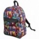 Mochila Marvel Avengers Capitán América Thor Hulk Iron Man para Niños Maleta Escolar Saqueo Viaje