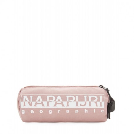 Napapijri HAPPY PENCIL CASE Estuches, 22 cm, Rosa Lgt Anti Rose 