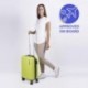 Maleta Mano Rigida - Aprobada Ryanair Easyjet 55x40x20 cm 44 litros - Equipaje Cabina Ligero ABS - Trolley Viaje Cerradura TS