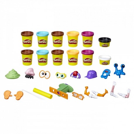 Play-Doh Poop Troop, Set de 12 latas Hasbro E5810EU40 