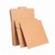 Kentop 25 Papel Kraft Cartón Kraft Ranuras Funda para CD DVD BLU-Ray Marrón Cartón Móvil