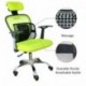 SANLINKEE - Soporte Lumbar de Malla para Respaldo de Silla, Respaldo Lumbar para Silla de Oficina, Asiento de Coche para Aliv