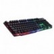 Lanker Teclado Multimedia - Cableado, 104 Teclas, Retroiluminación LED, Ideal para Juegos y Trabajos de Oficina - GK02B