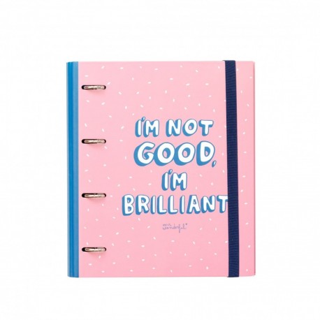 Mr. Wonderful ME2019AA - Carpeta con anillas