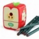 Romote sacapuntas de la manivela manual de la forma de Apple Escuela de papelería regalo de los niños