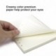 Teenitor - 160 hojas de recambio de papel forrado, A5 21 x 14 cm , relleno de piel para diario, 6 agujeros, 320 páginas para 