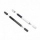 Yizhet 2PCS Bolígrafos Digitales 2-en-1 Stylus Pen Lápices Táctiles Multiuso para Pantalla Táctil Lápiz Táctil con Disco de P