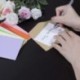 Febbya Mini Sobre,100 Piezas Kraft Sobres Multicolor pequeño Sobre para Tarjetas de Regalo de Navidad Artesanía de DIY de Día