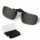 Stanbow Gafas de Sol con Clip, Gafa de Sol Polarizadas de Metal Lente Irrompible contra UV400, Unisexo Hombres y Mujeres par