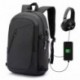 WENIG Mochila Antirrobo Impermeable,Mochila Portatil 15.6 Pulgadas Mochila Hombre con Puerto de Carga USB,Mochila Backpack pa