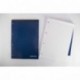 Summit - Cubierta de cartón A4, con rayas, pegado, 160 páginas, 10 unidades 