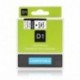 Labelwell 3X 12mm x 7m Compatible Dymo D1 45010 S0720500 Negro sobre Transparent Cintas de Etiquetas para Dymo LabelManager 1