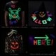 Neon Tape [6 Rollos] Cinta Adhesiva,UV Fluorescente Luz Negra, Neón Gaffer Tape, Glow In The Dark, Blacklight, 6 Colores, 25M