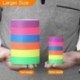 Neon Tape [6 Rollos] Cinta Adhesiva,UV Fluorescente Luz Negra, Neón Gaffer Tape, Glow In The Dark, Blacklight, 6 Colores, 25M
