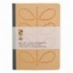 Orla Kiely OK506 - Cuaderno de notas A6, 60 páginas, tamaño pequeño, 3 unidades 