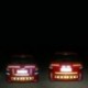 hongfei Rojo Amarillo Cinta Reflectante del Coche de la Motocicleta 4Mx5cm Etiqueta de la decoración de Advertencia de Seguri