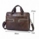 Bolso Hombre Bandolera Maletines Mensajero Vintage Lona Cuero Genuino 14 Pulgadas Ordenador Portatil Vintage Bolsa de Mensaje