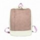 Mochila Casual Mini Patchwork Mochila De Viaje Mochila Escolar Bolso La Playa De La Lona con Las Correas Largas, Bolso De Hom