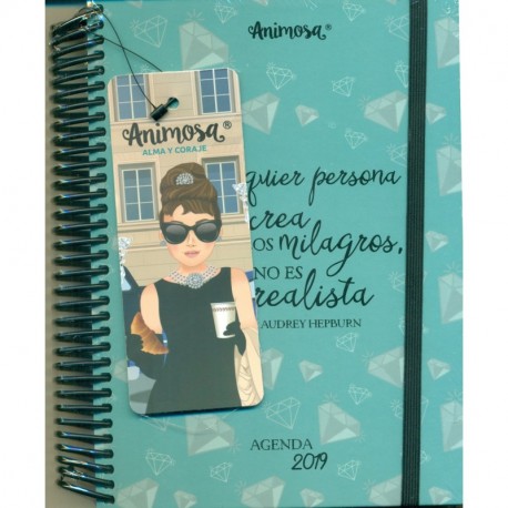 Agenda 2019 Audrey Hepburn Diamantes