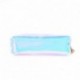 Naisidier Estuche Transparente Multicolor Caja de Lápiz Pencil Case Funda de Lápices Regalo Estuche Escolar para Escolar Pape